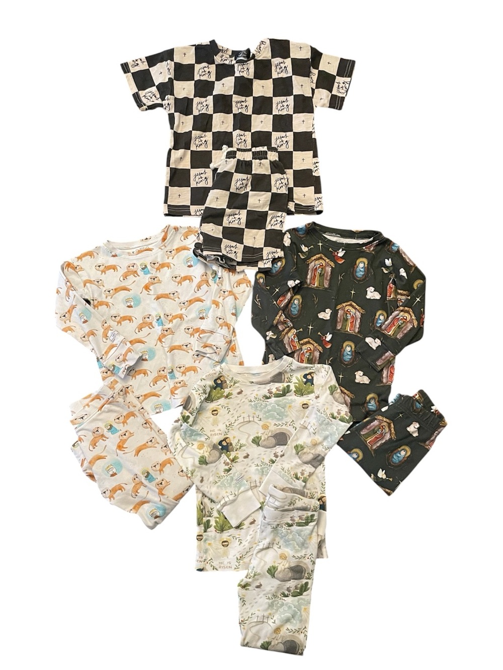 HOLY PALS + OUR HOUSE ABOVE Pajama + Lounge Set Bundle | Size 6 |